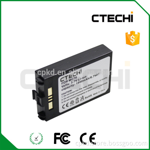 MC70 MC75 Battery,3.7V 1800mah li-ion battery